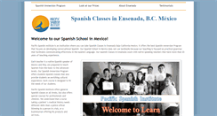 Desktop Screenshot of pacificspanishinstitute.com